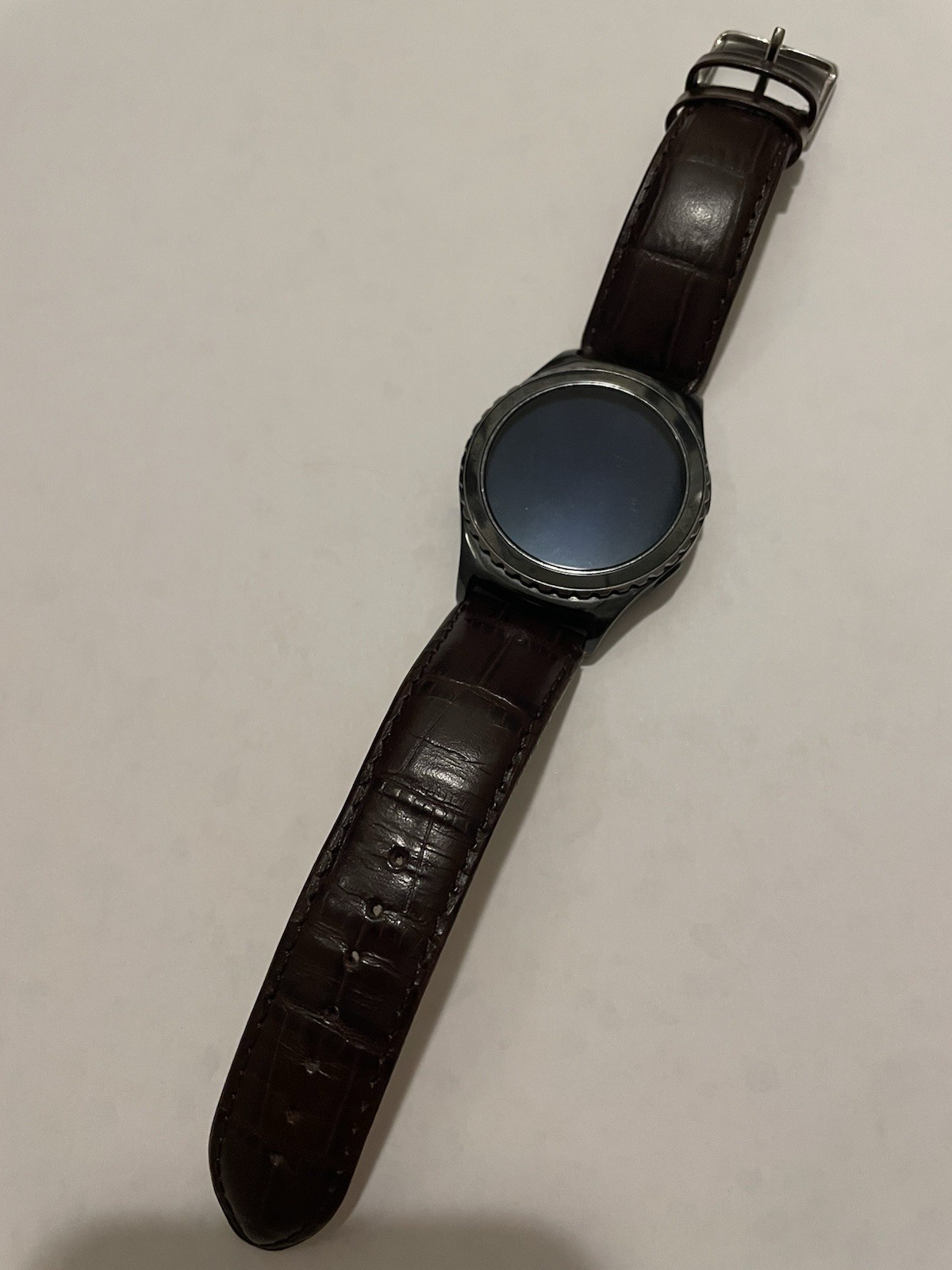Samsung Gear S2 Smart Watch, Leather Band, Excellent Condition, Watch Only