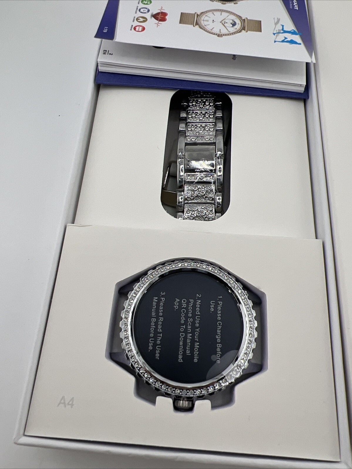 Smart Sport Healthy Smartwatch 2 Straps CJ-BW1845E-US-ZRX