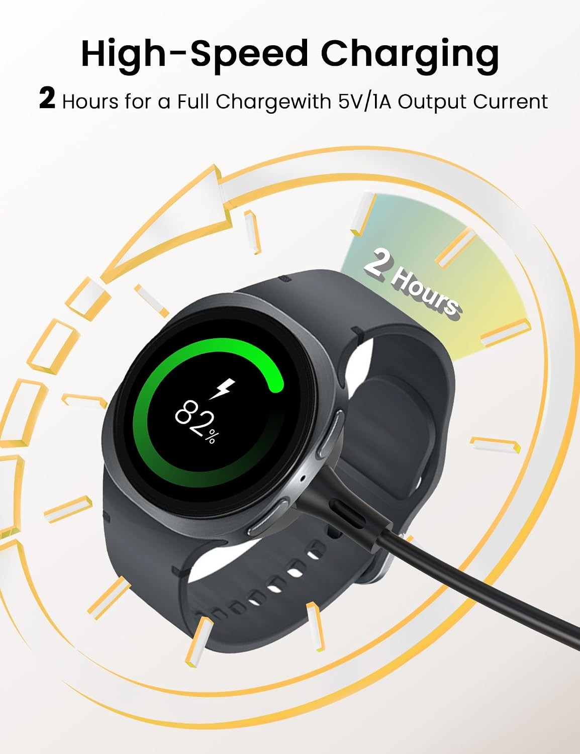 Charger Compatible with Samsung Watch USB C Charger for Galaxy Watch Ultra/7/6/6