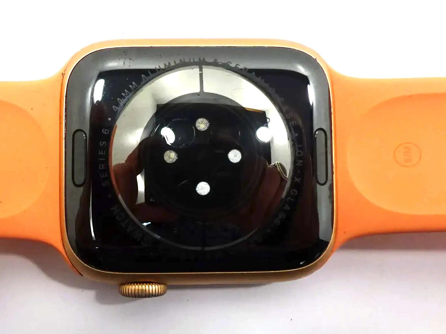 APPLE Watch Series 6 GPS – 44MM Aluminum Case A2292 – Rose Gold