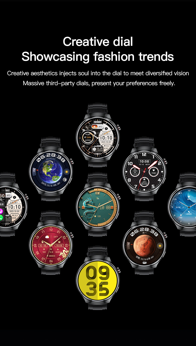 Luxury Smart Watch Bluetooth Call Smartwatch Luxury Fitness Wristwatch Bracelet