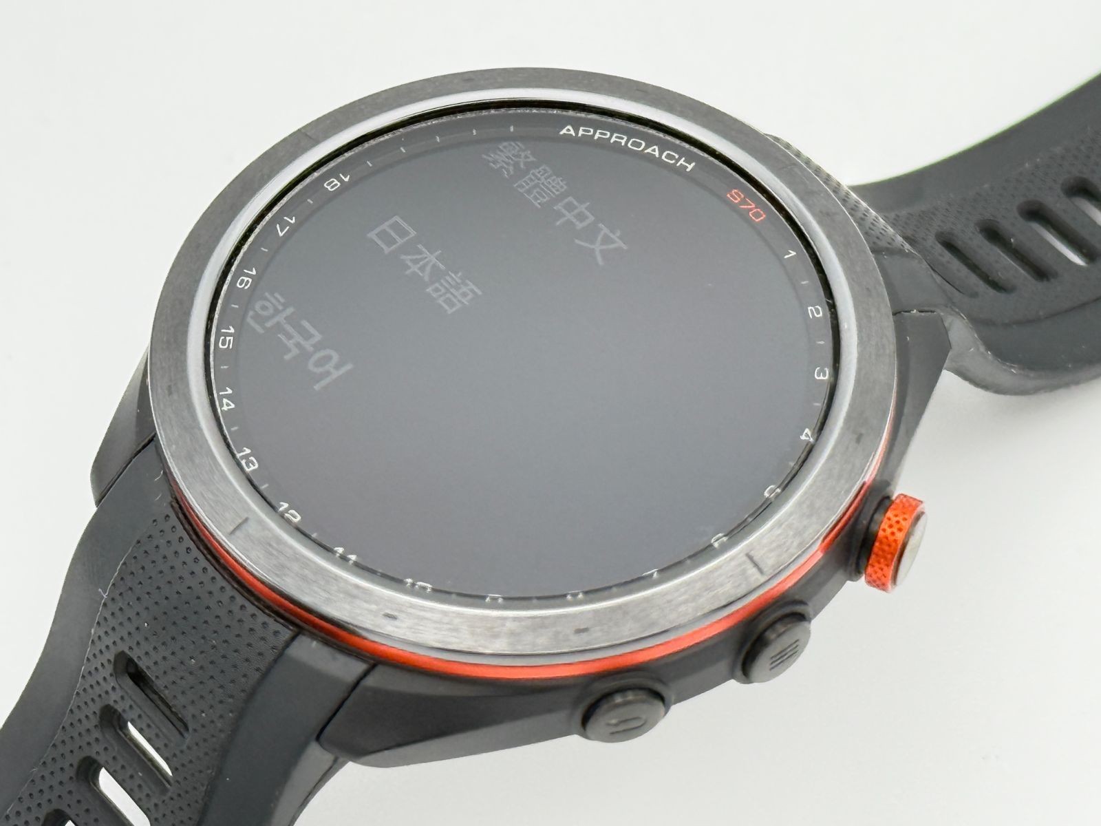 Garmin Approach S70 GPS Smartwatch Sports Fitness Black/Gold Used