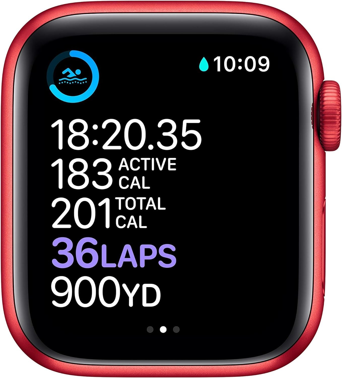 Apple Watch Series 6 Aluminum 44mm A2292 (GPS Only, No Cellular) Red (Good)