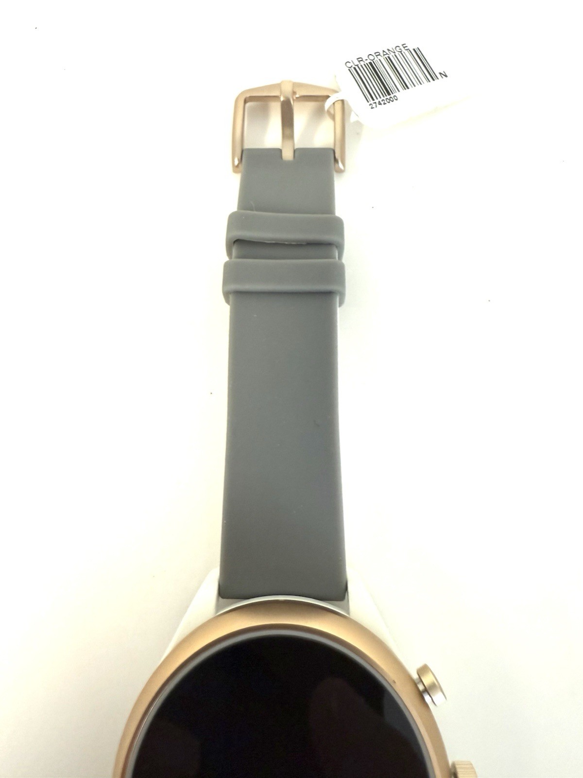 Fossil Sport 41mm Fitness Smartwatch Model DW9F1 Silicone Gray Band FTW6025 NEW