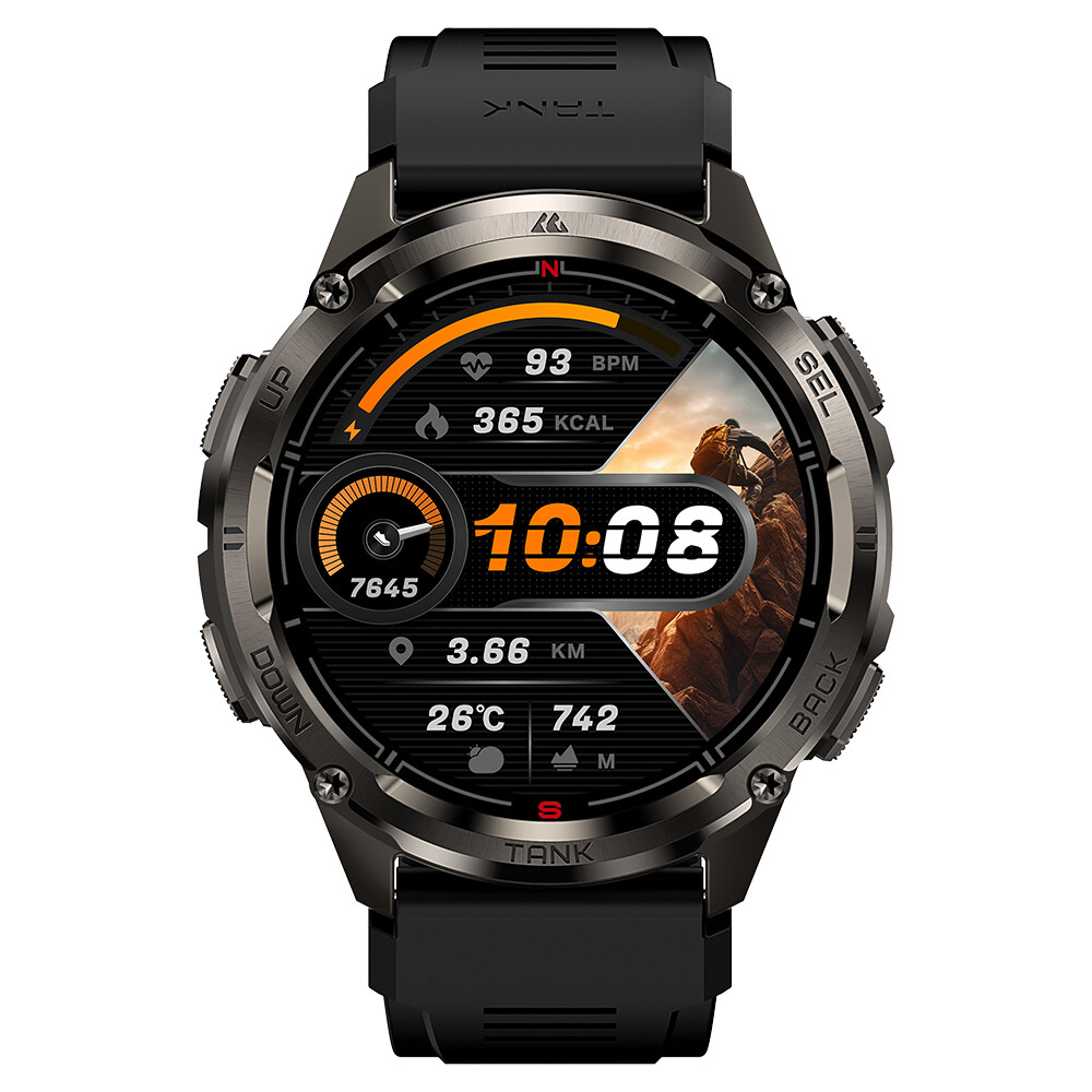 2025 KOSPET TANK T3 Ultra2 GPS Smart Watch Men 470mAh 50M Waterproof AMOLED NEW