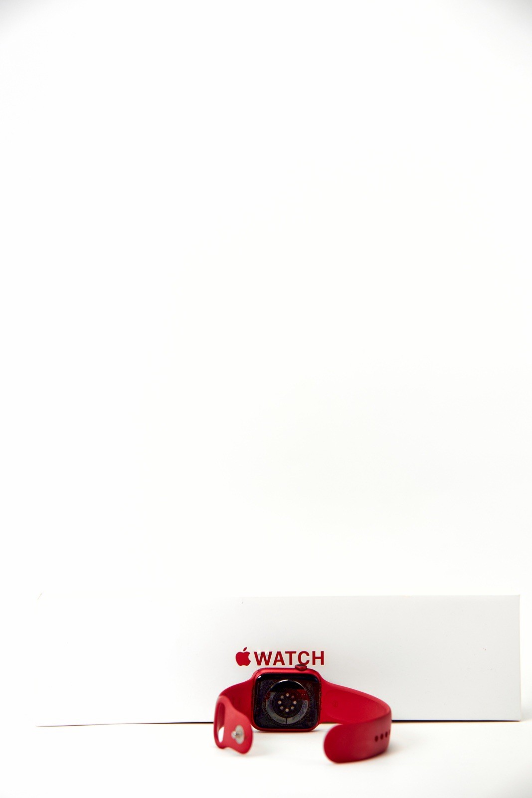 Unlocked Apple Watch Series 6 44MM Product Red Aluminum Red Sport Band A2294