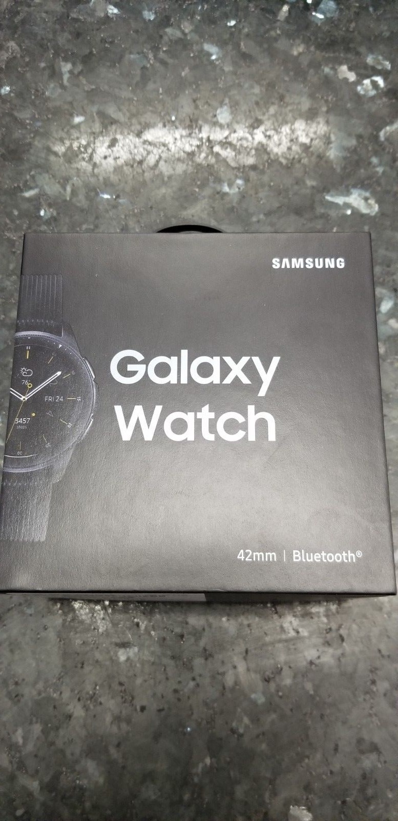 Samsung Galaxy Watch SM-R810 42mm Midnight Black Case Classic Buckle Onyx Black
