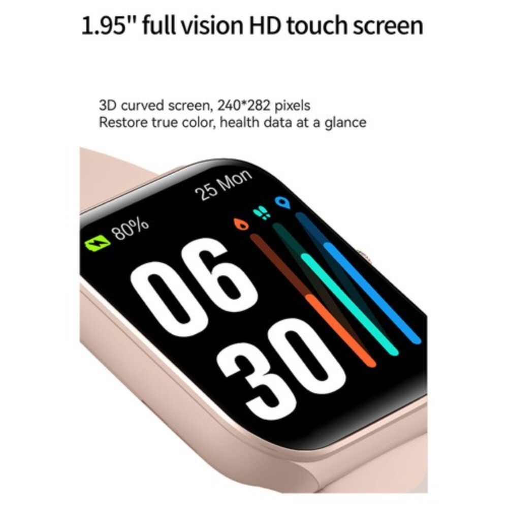 IDW16 Smart Watch with Heart Rate Monitor – Message Reminder, Long Battery Life