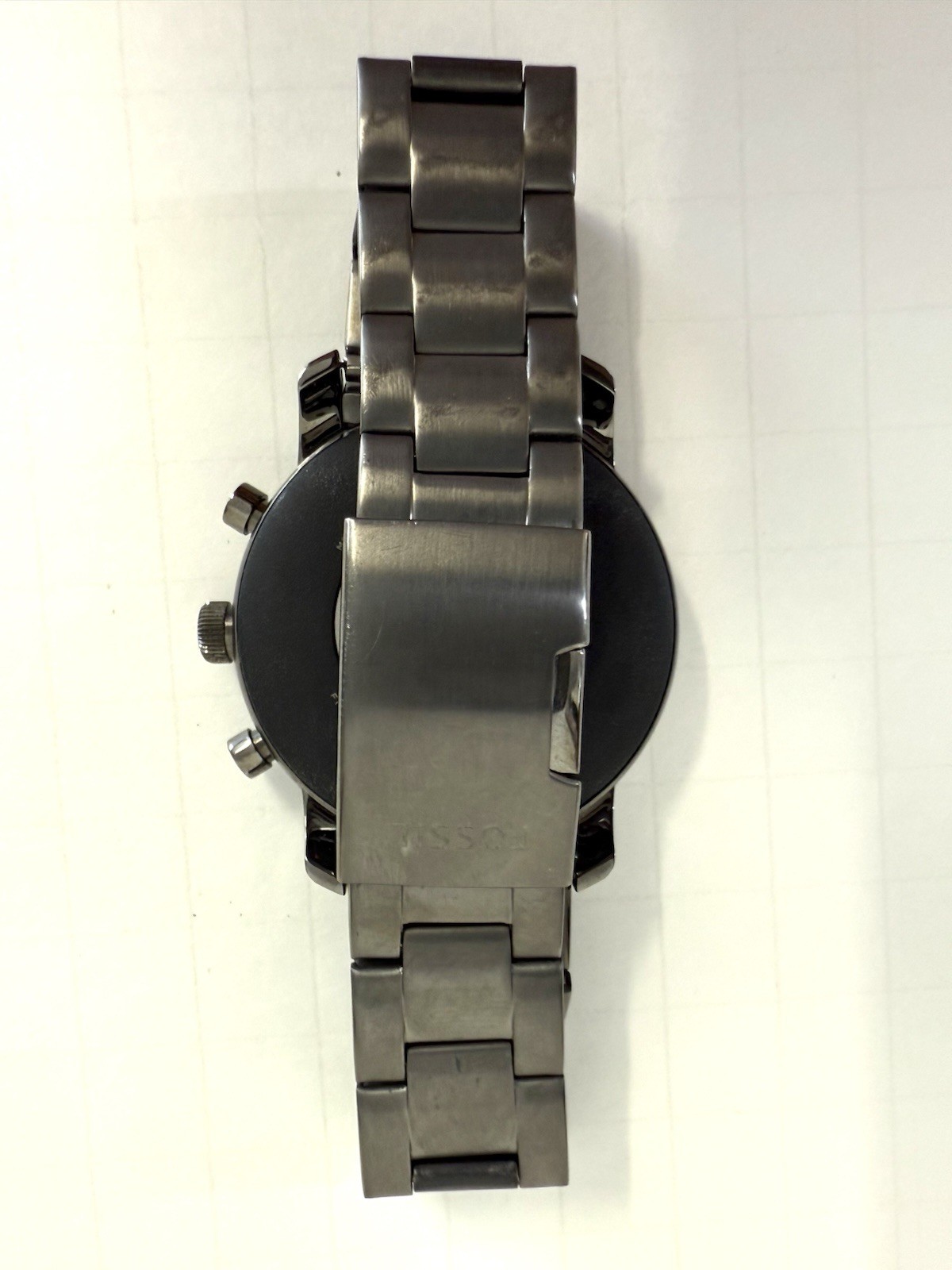 Fossil Gen 4 FTW4012 Explorist HR Smoke Stainless Steel Smartwatch