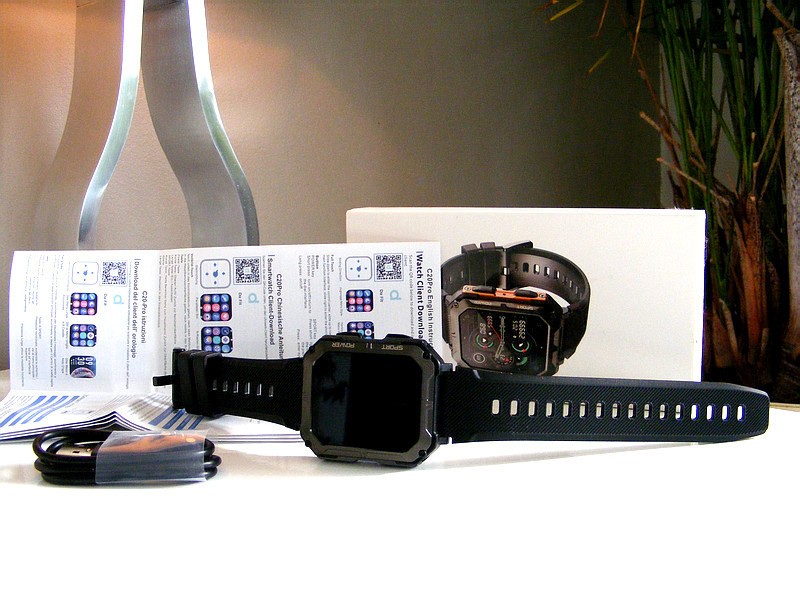 New Military Smartwatch C20 Pro Outdoor (original, Black version)