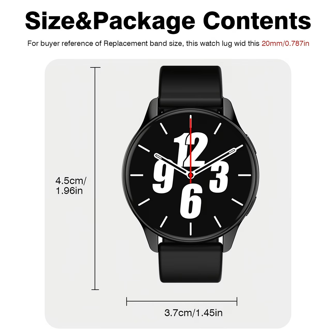 Smart Watch – 1.51″ HD Touchscreen | Bluetooth Calling | IOS & ANDROID