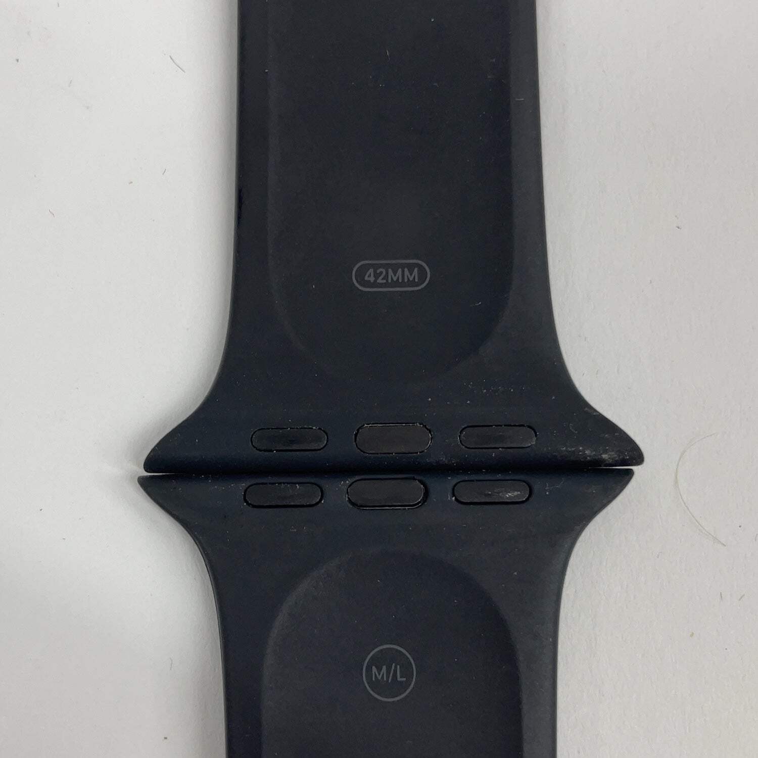 GPS Only Apple Watch Series 3 42MM Space Gray Aluminum Black Sport Band A1859