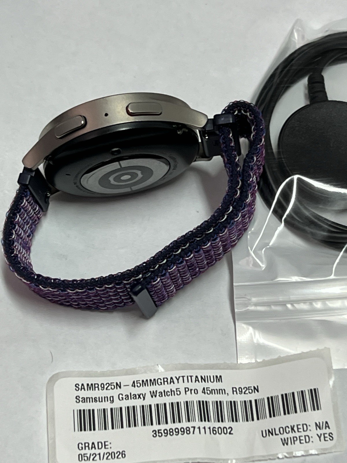 Samsung Galaxy Watch5 Pro SM-R925N 45mm Titanium Case GPS-LTE