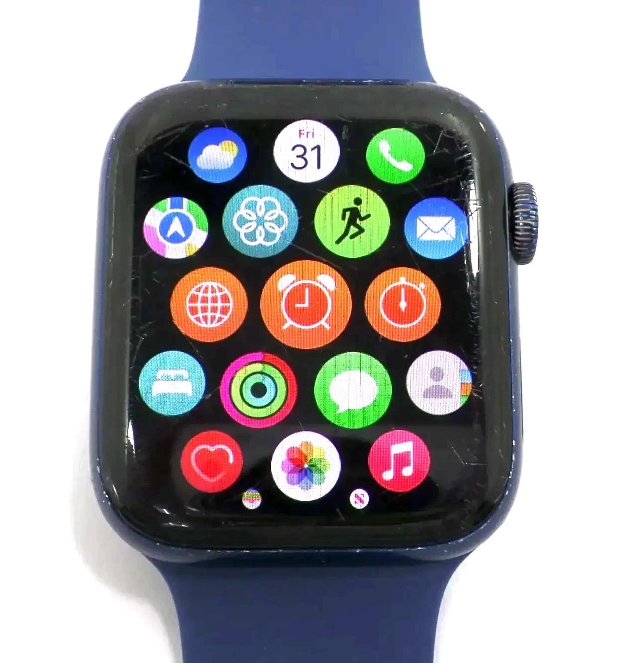 APPLE Watch Series 6 GPS – 44MM Aluminum Case A2292 – Blue