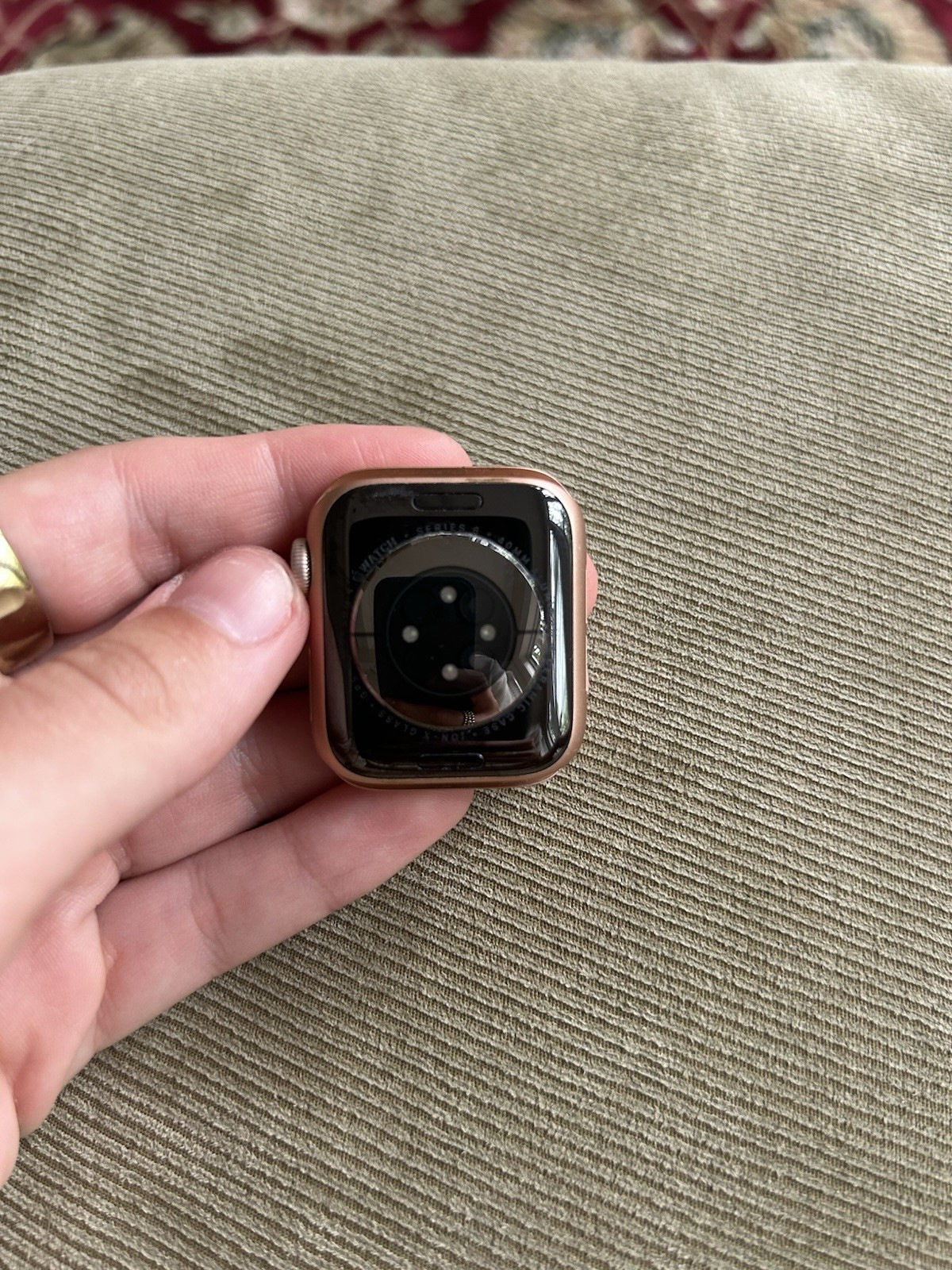 Apple Watch Series 6, 40mm Rose Gold, GPS, Comes with 7 Colorful Bands