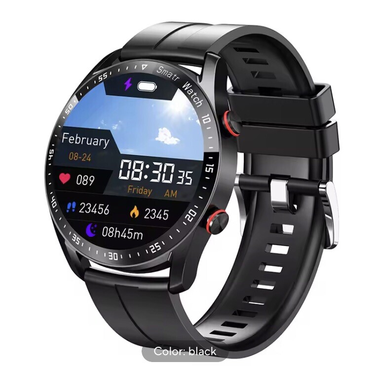 Smartwatch ECC+PPG, Bluetooth, Fitness Watch, Waterproof