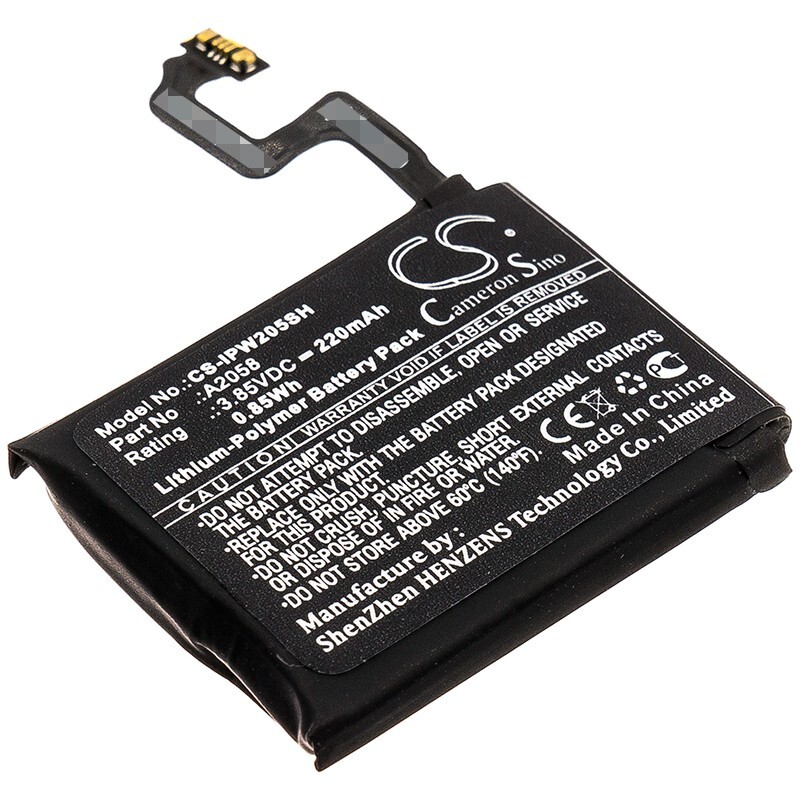 BATTERIE 220mAh Type A2058 For Apple A1975 A1977 A2007 Iwatch Series 4 40mm