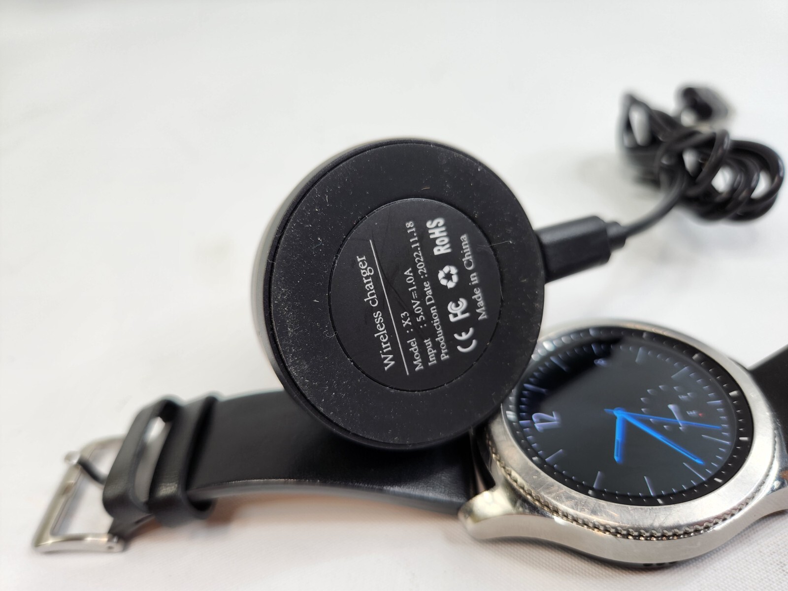 Samsung Gear S3 Classic 316L Stainless Steel SM-R775V Preowned