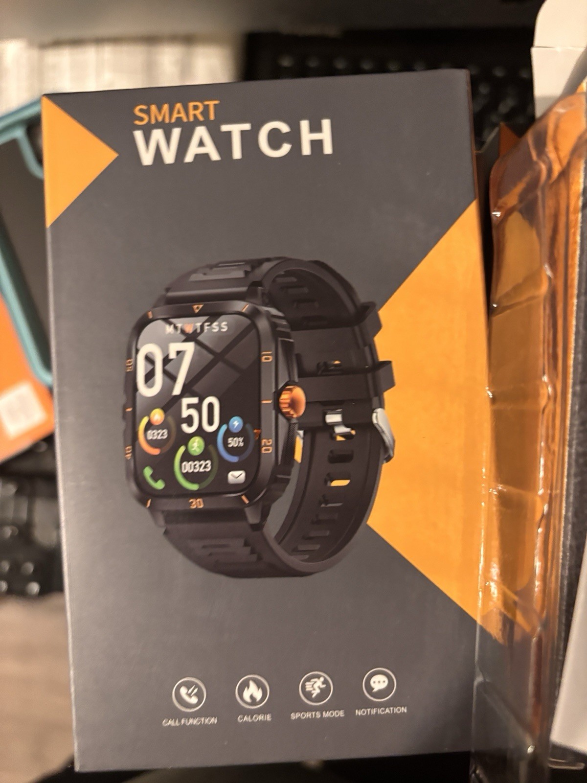 Rugged Smartwatch – Fitness & Health Tracker $26