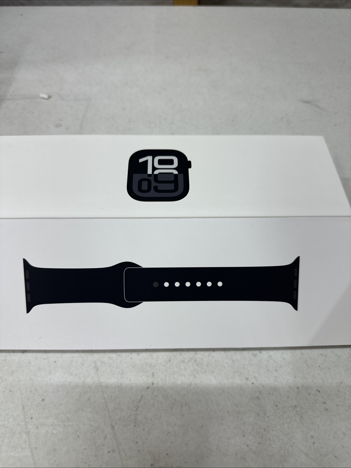 Apple Watch Gen 10 Series 10 46mm Jet Black Aluminum – Black Sport Band