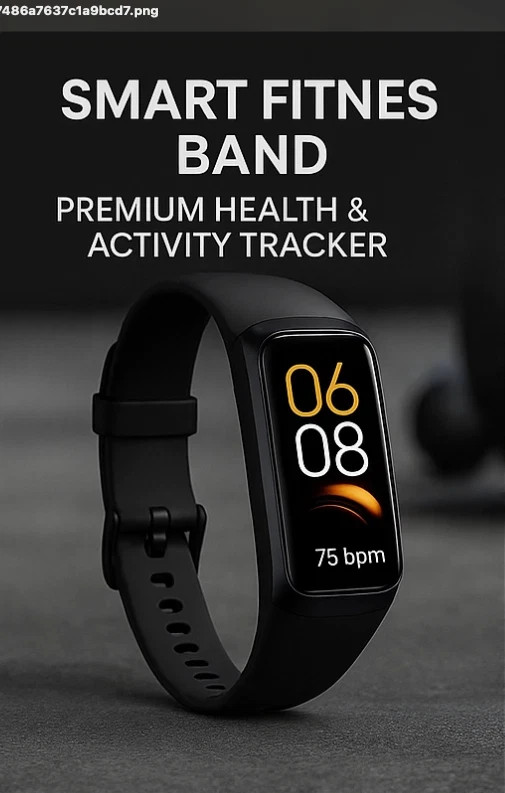 Vital Smart Watch &Fitness Tracker, Heart Rate & Blood Pressure Monitor