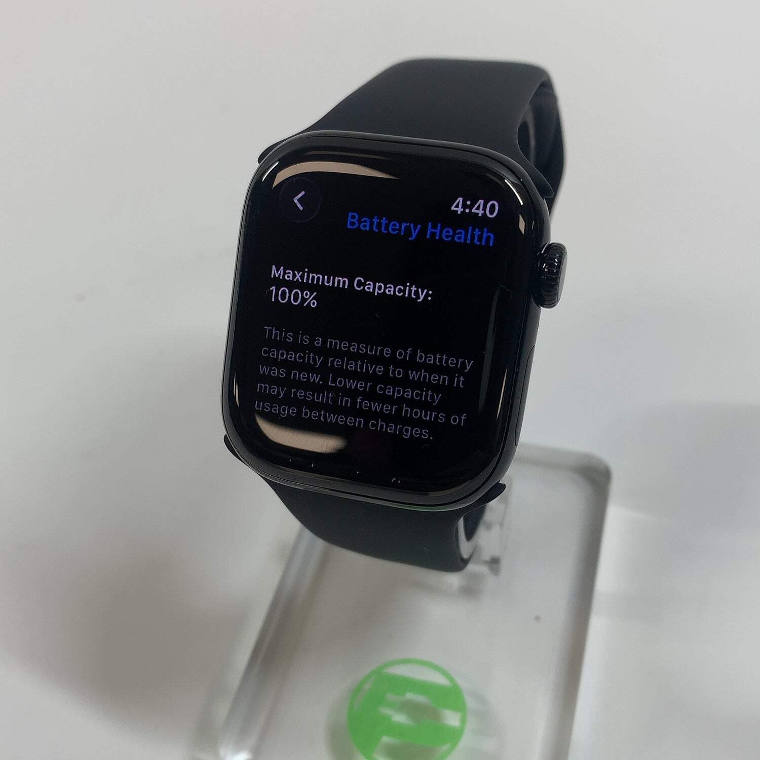 Apple Watch Series 11 42MM Jet Black Aluminum Black Sport Band MEQU4LW/A