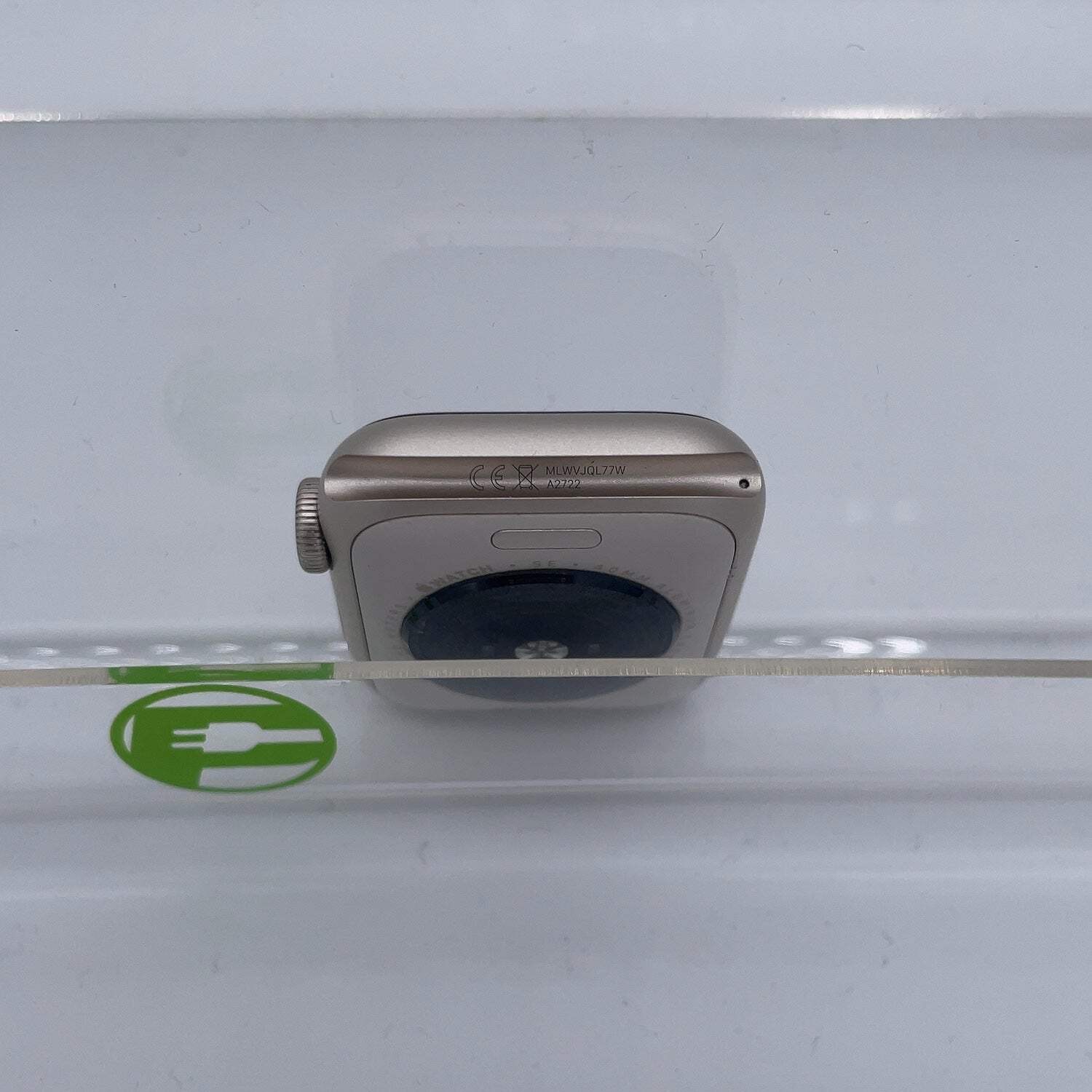 GPS Only Apple Watch SE 2nd Gen 40MM Starlight Aluminum MXEH3LL/A Face Only