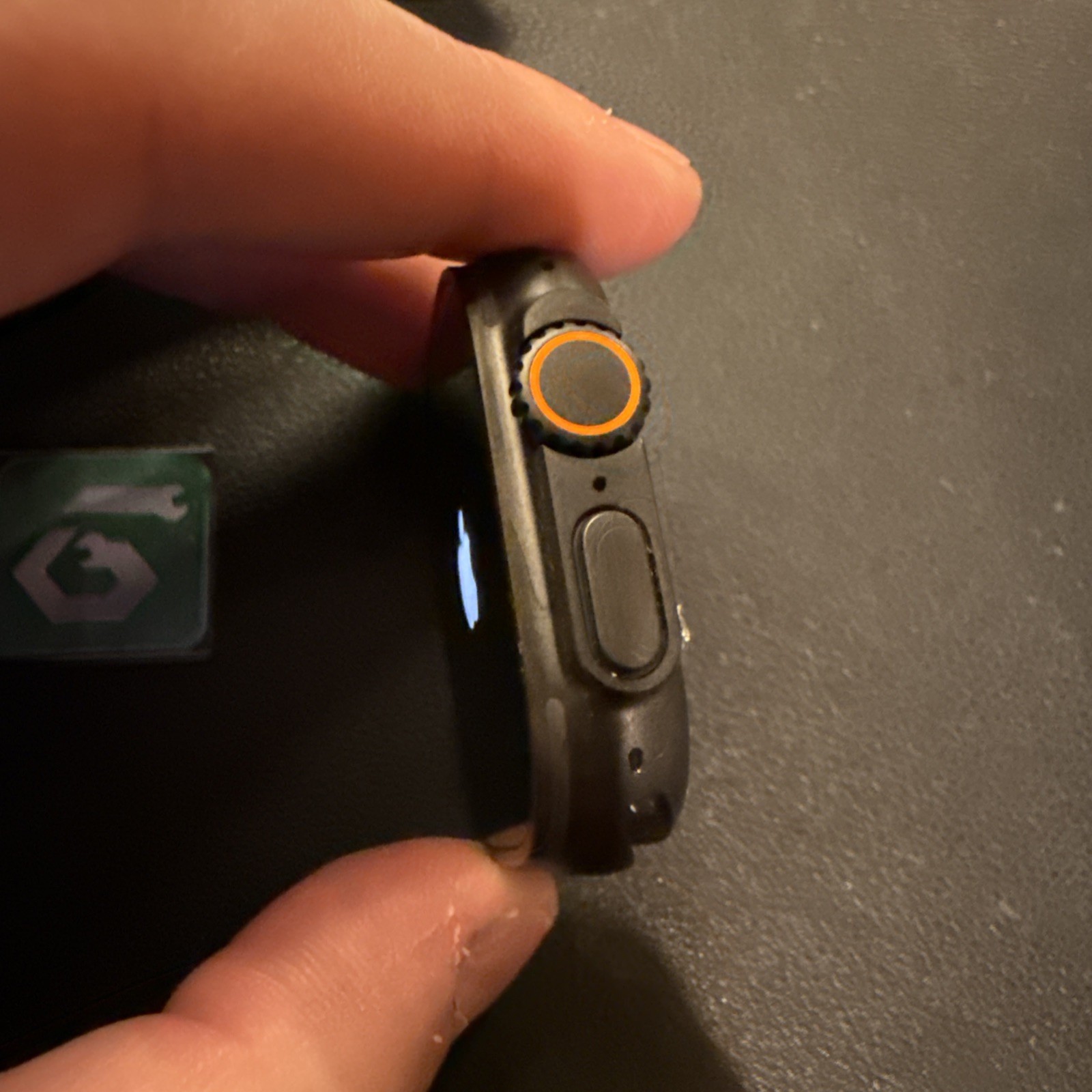 Apple Watch Ultra 3 A3281 Black Ti ONLY FOR PARTS (no Back Glass) 9/10