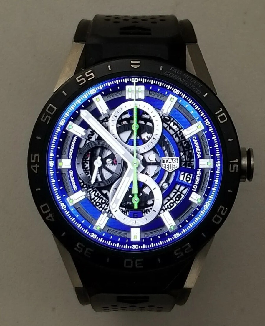 Tag Huer Connected Series 1 Luxury Smart Watch SAR8A80 ☆ Excellent Condition ☆