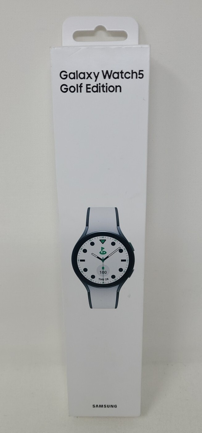 Samsung Galaxy Watch 5 Golf Edition SM-R900 40mm Gray Bezel with Two-Tone Band