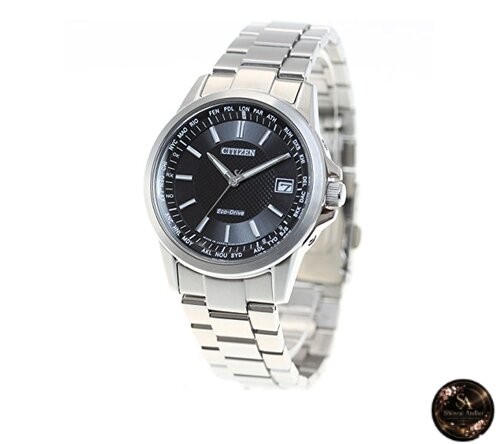 CITIZEN Eco-Drive Direct Flight Watch with Hand Display Pair Model CB1090-59E