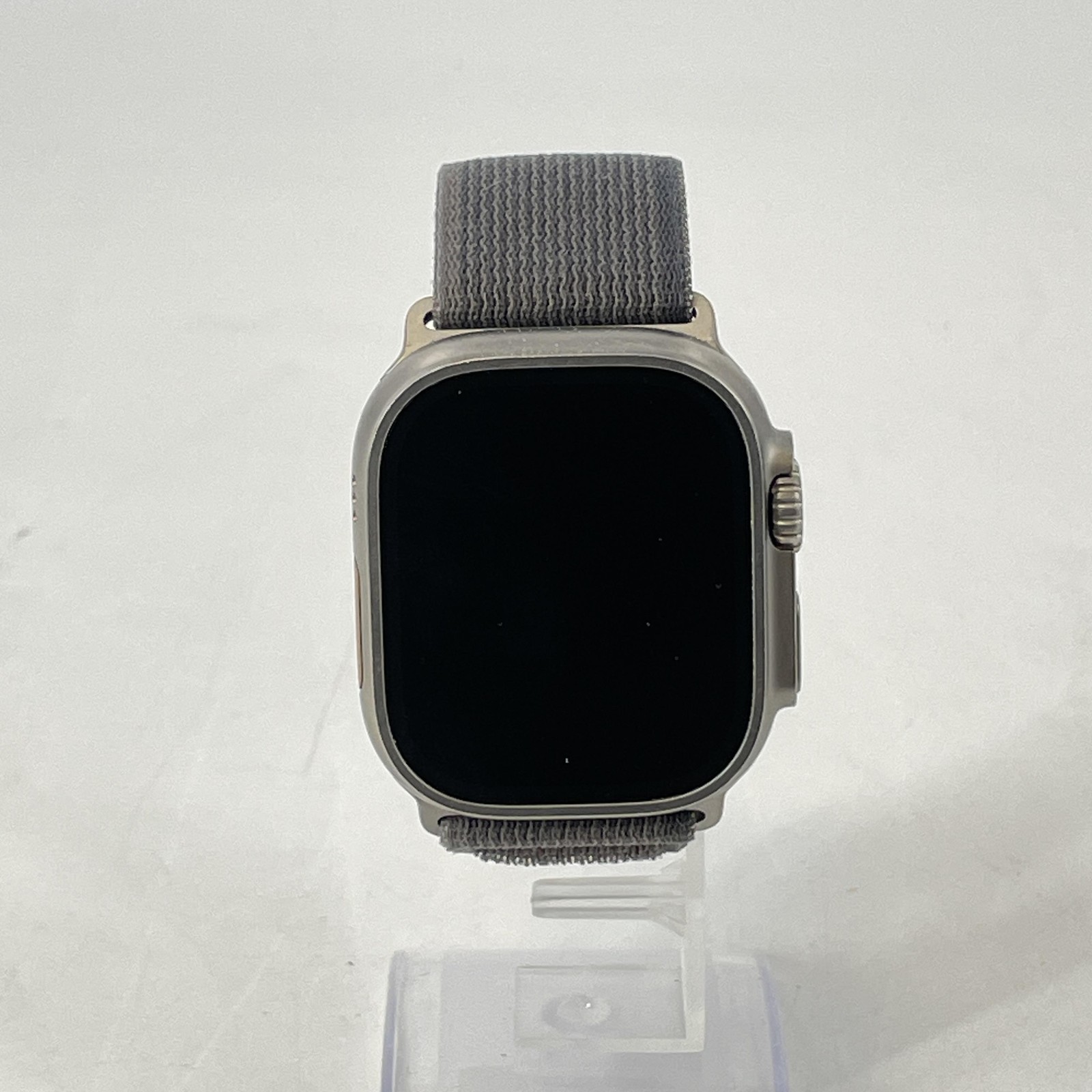 Apple Watch (Ultra) 49mm Titanium (LTE) w/ Black/Cool Gray Trail Loop- Very Good