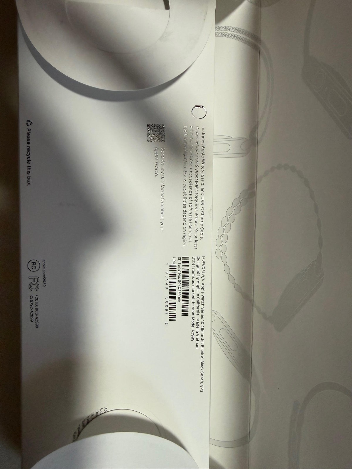 Apple Watch Series 10 46mm GPS Black