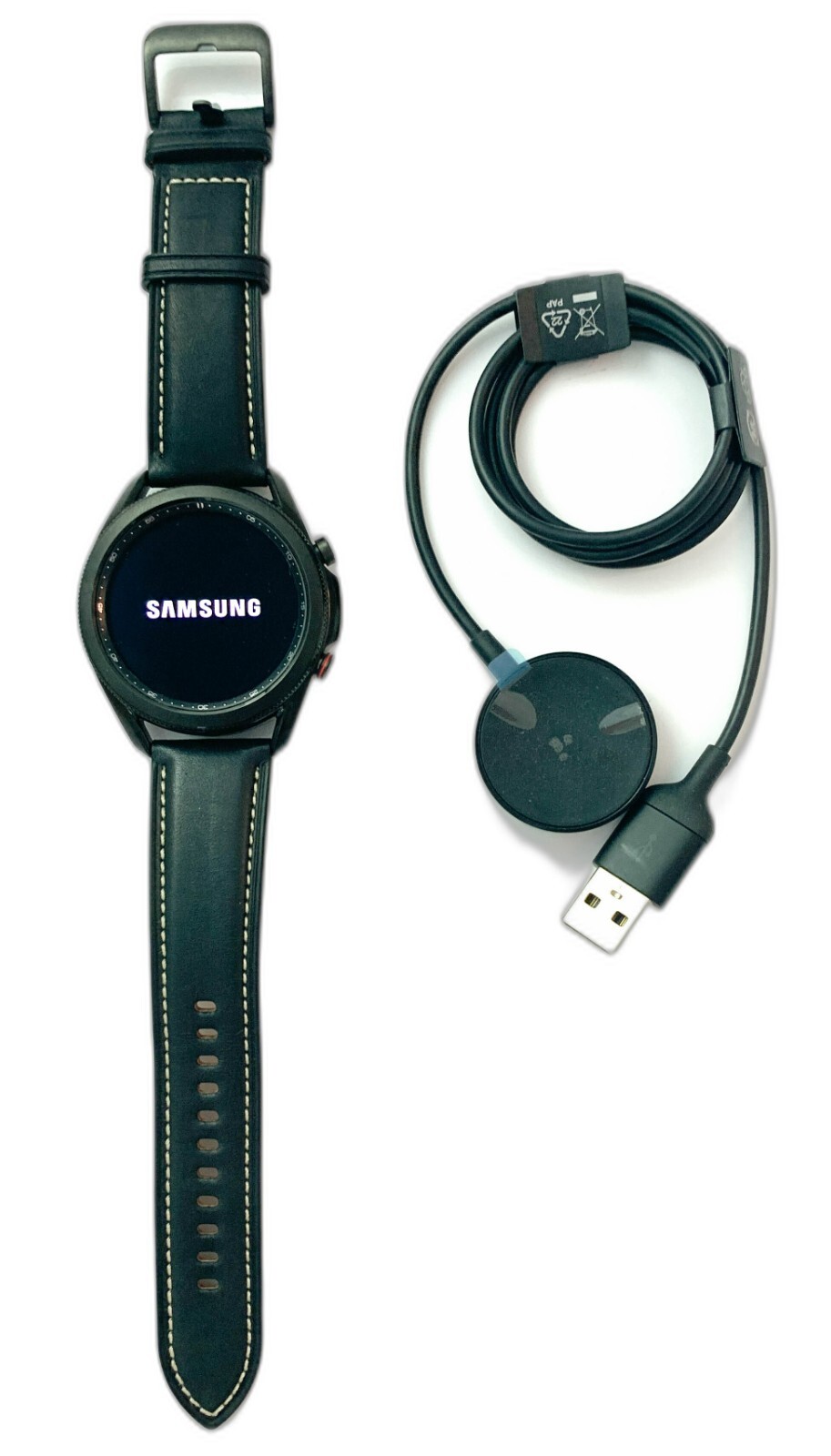 Samsung Galaxy Watch 3 R840 Bluetooth/WiFi 45mm Stainless Steel – Mystic Black