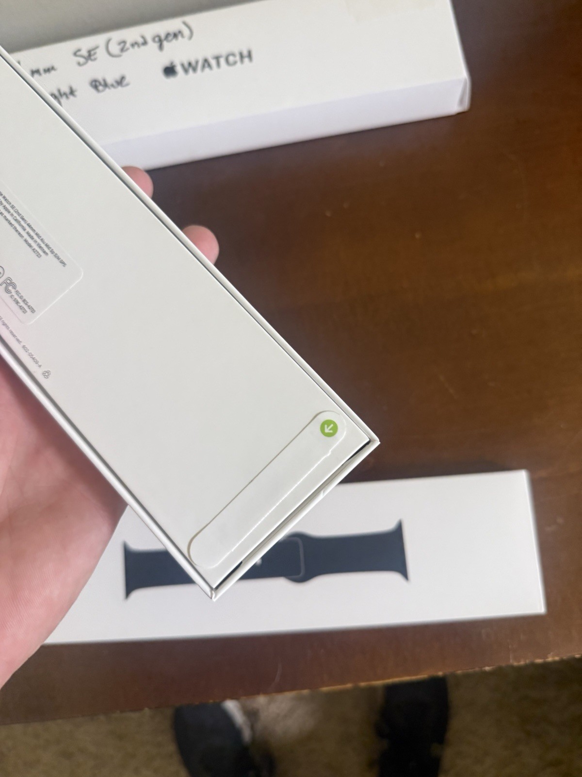 New Sealed Apple Watch SE 2nd Gen MNTF3LL/A Midnight 44mm Case And Sport Band