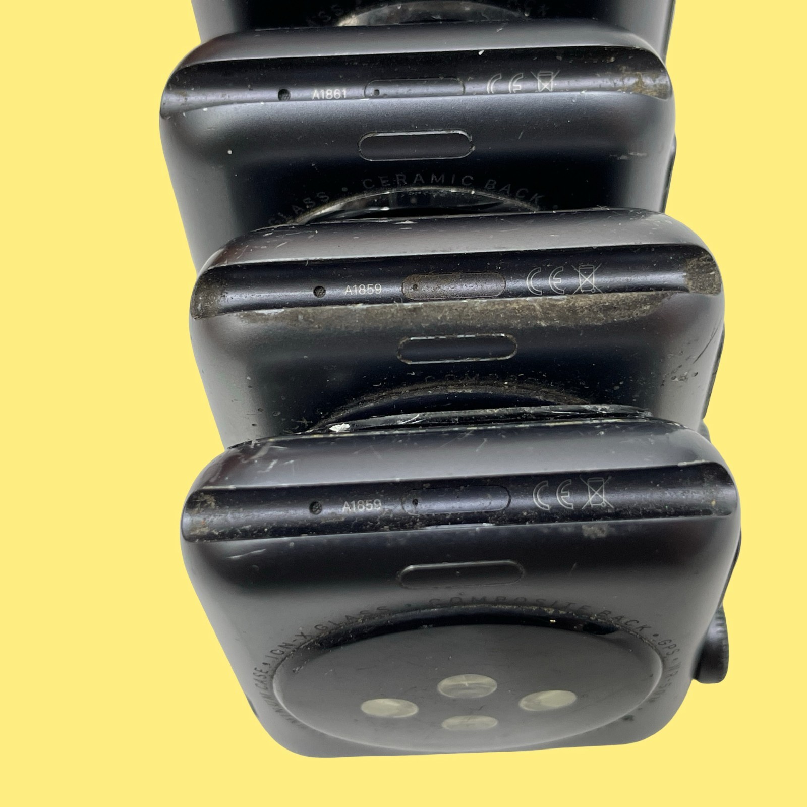 FOR PARTS x9Apple Watch Series3 A1861 A1860 A1859 A1858 38mm 42mm #1133 z65b32