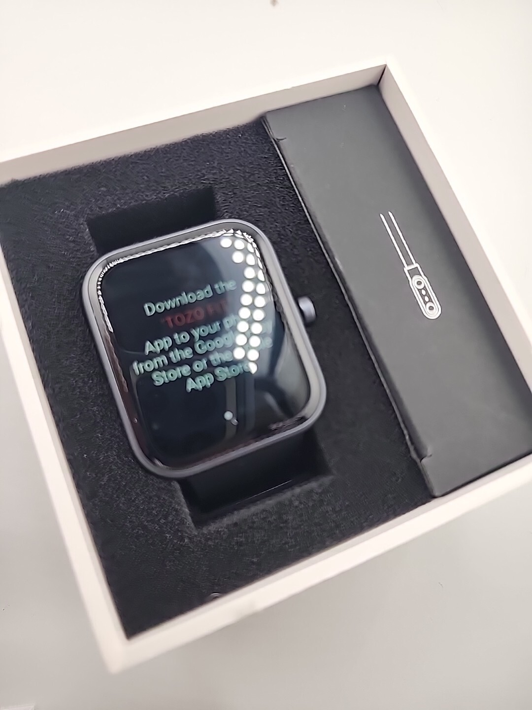 TOZO S2 Smart Watch Alexa Fitness Tracker Heart Monitor Touch Screen Waterproof