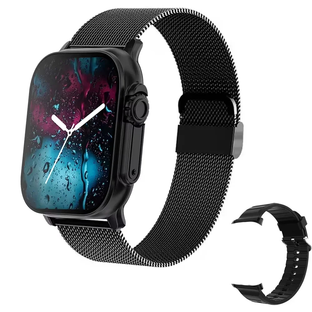 2026 New Men Smart Watch 2.01 Inch HD Screen Bluetooth Call Health Fitness Track
