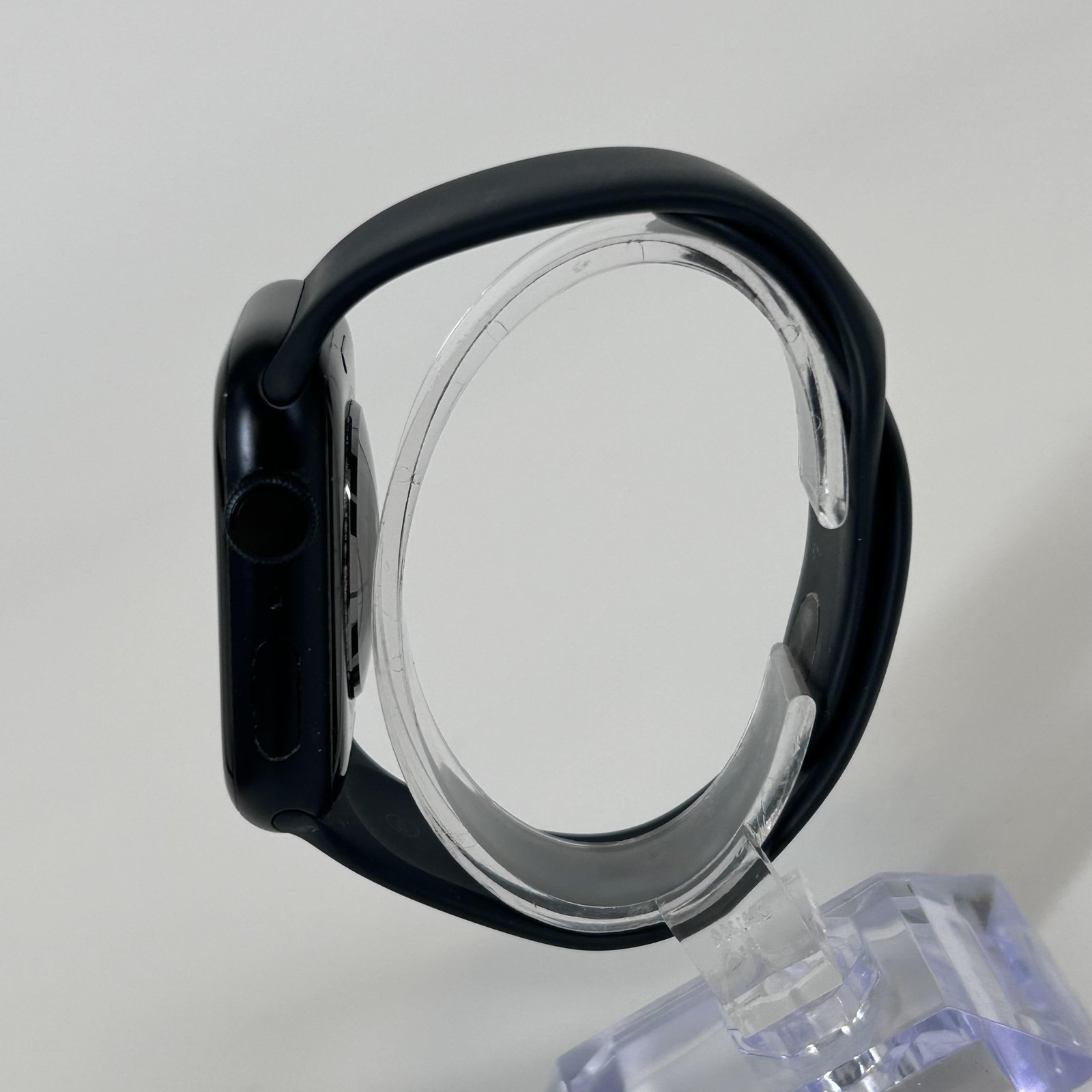 Apple Watch (Series 9) 45mm Blue Aluminum (GPS) w/ Midnight Blue Sport-Excellent