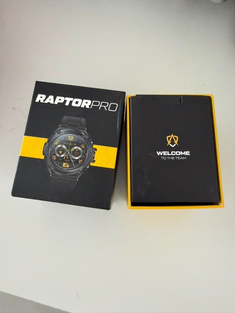 Official Reseller – Alphagear Raptor Pro Smart Watch Men AMOLED Open Box