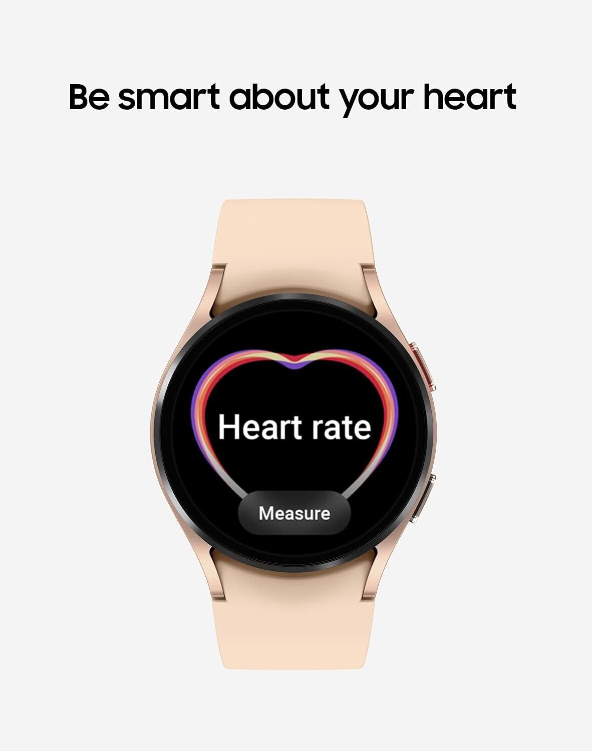 Samsung Galaxy Watch4 SM-R860 40mm Aluminum Case with Sport Band – Pink Gold