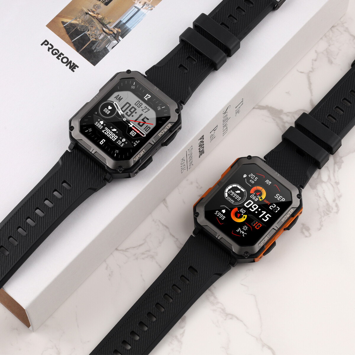 Men Tactical Military Smart Watches Health Tracker Waterproof for ios/Android US