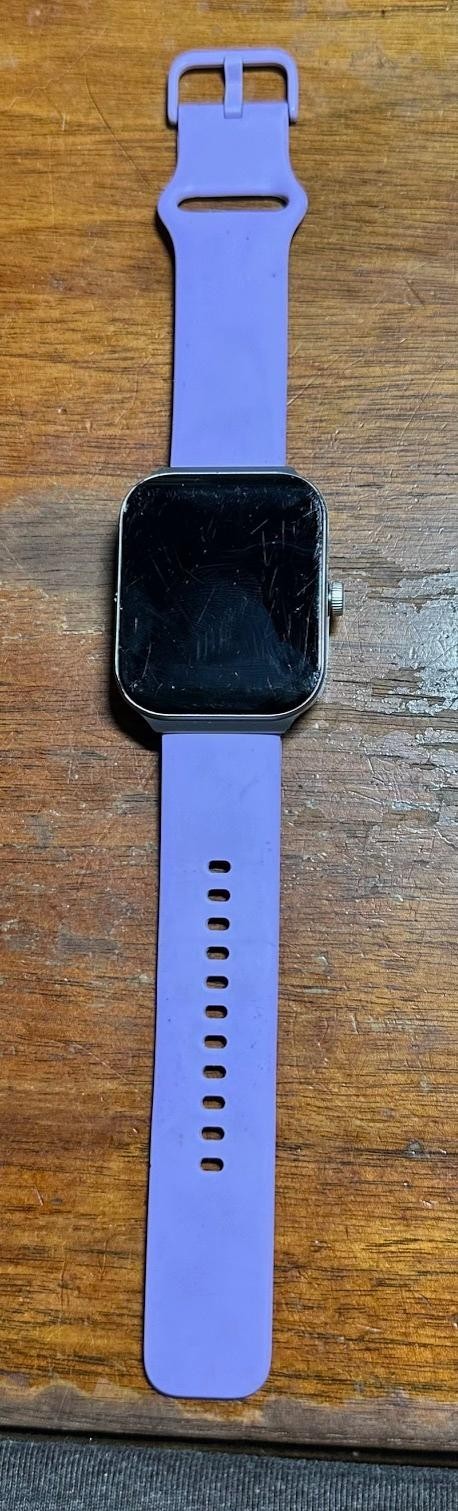 Toobur Smart Watch Fitness Tracker Built In HR/ Sleep Tracker 2AHFT507 Purple