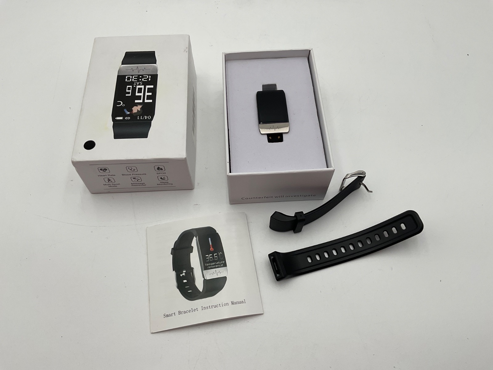 Wearfit 2.0 Smart Bracelet Black