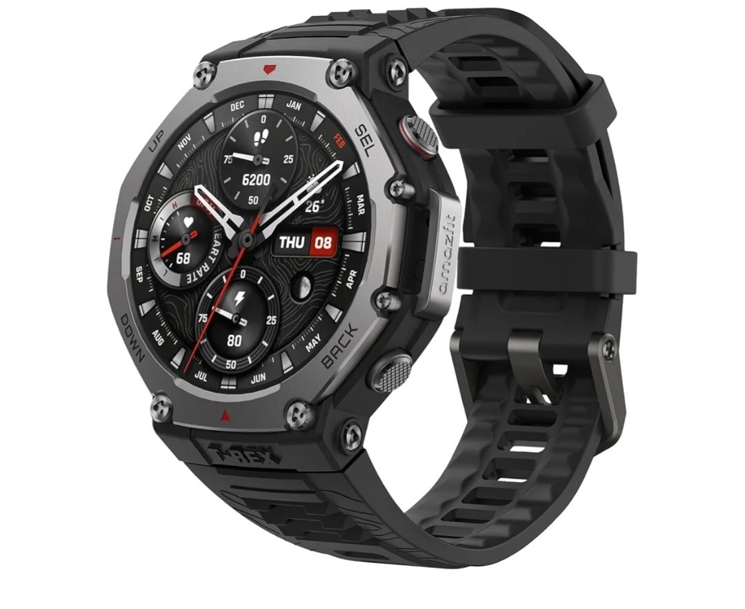 Amazfit T-Rex 3 Outdoor Smart Watch 48Mm AMOLED Display, Offline Maps Brand NEW