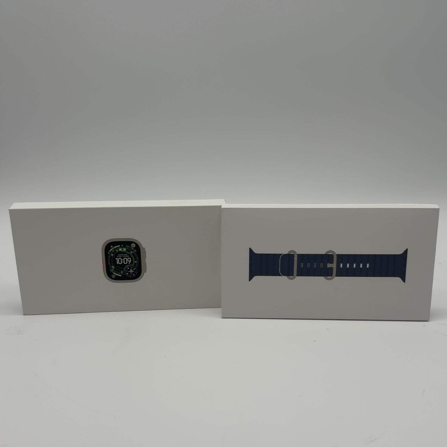 Unlocked Apple Watch Ultra 3 49MM Natural Titanium Blue Ocean Band MEWH4LW/A