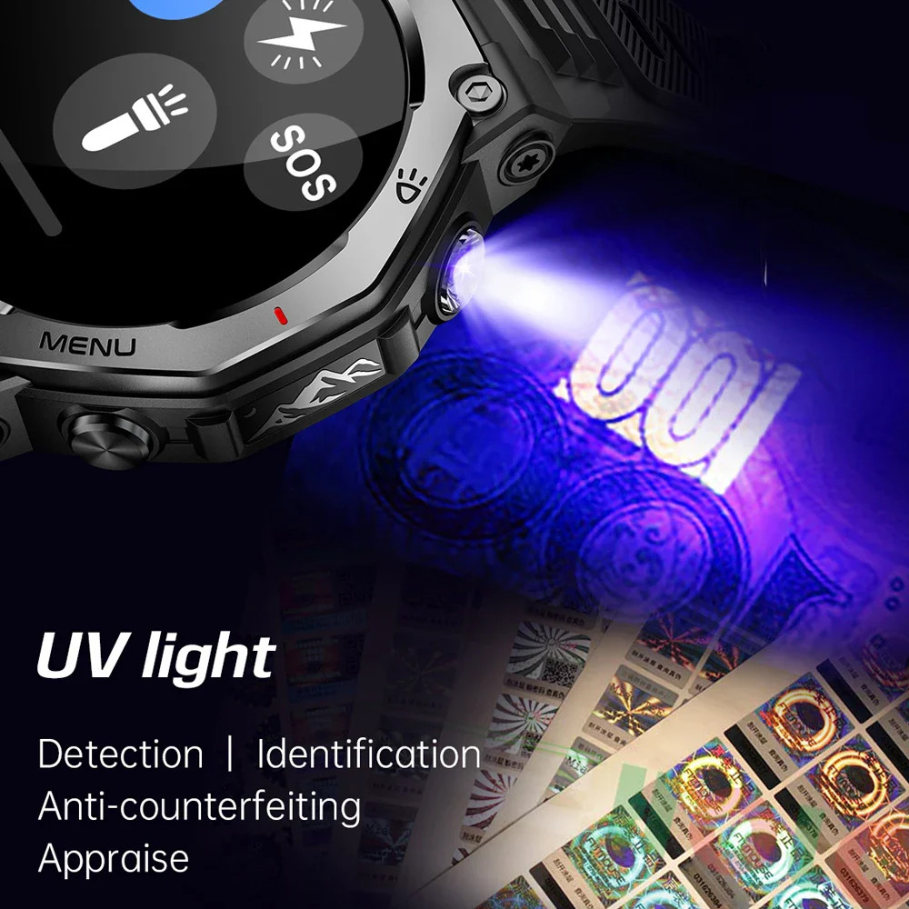 T-Rex 3 Smartwatch GPS Military Outdoor Smart Watch 1.43″ AMOLED Display 10ATM