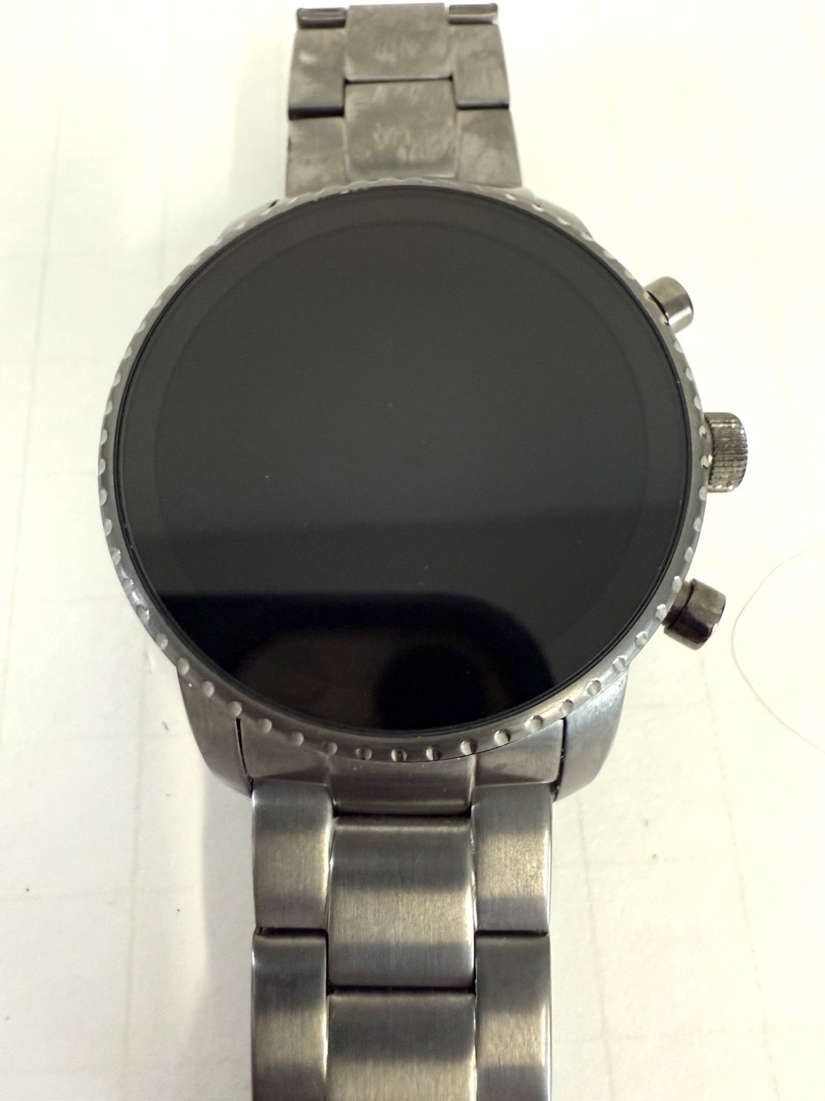 Fossil Gen 4 FTW4012 Explorist HR Smoke Stainless Steel Smartwatch