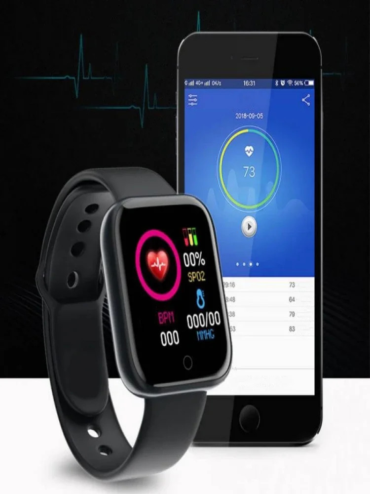 Smart Watch For Women Men Wristwatch Bluetooth Connected Phone Player Music