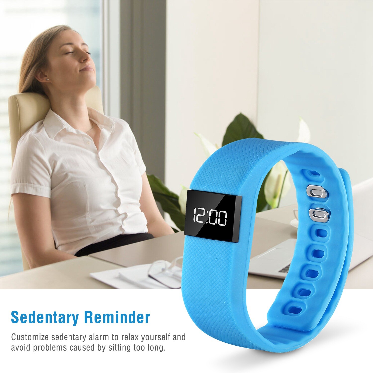 Sleep Sports Fitness Activity Tracker Smart Wrist Band Pedometer Bracelet Watch
